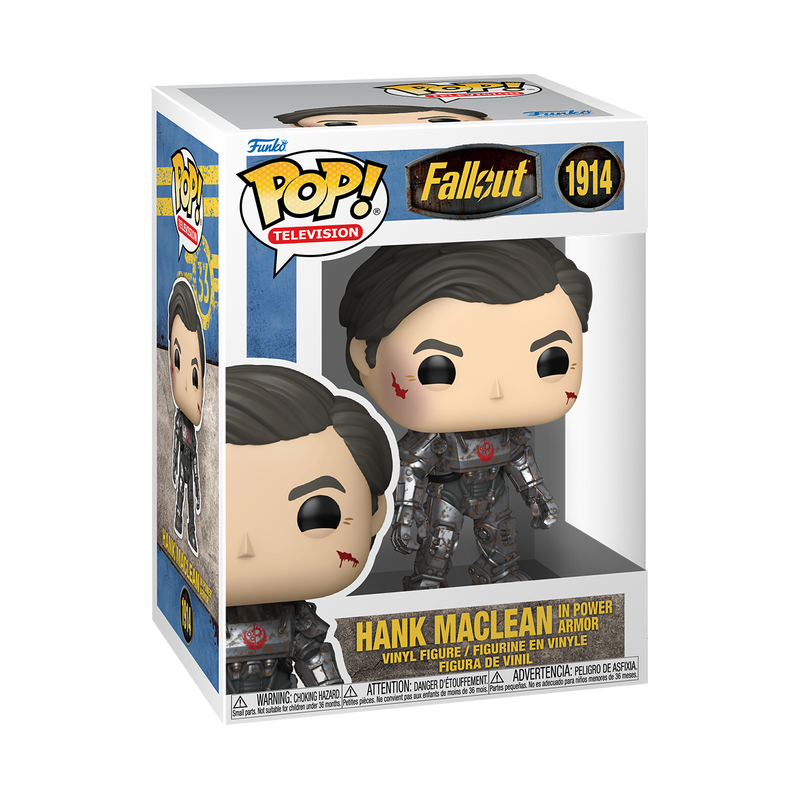 Cargue la imagen en el visor de la galería, Funko POP! Games: Fallout - Hank MacLean in Power Armor Vinyl Figure
