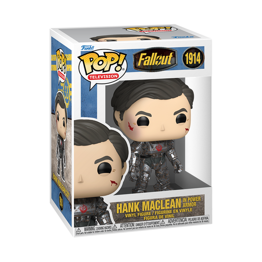 Funko POP! Games: Fallout - Hank MacLean in Power Armor Vinyl Figure