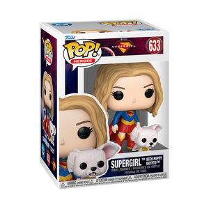 Funko POP! & Buddy: DC Comics - Supergirl with Puppy Krypto Vinyl Figure