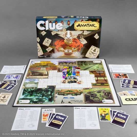 USAopoly CLUE: Avatar The Last Airbender Board Game