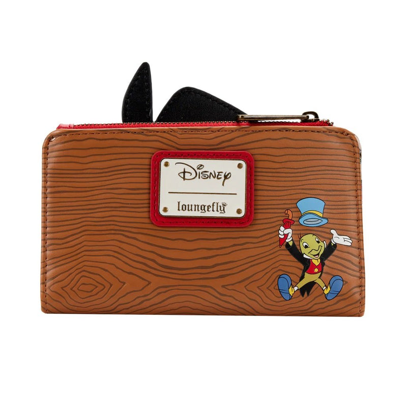 Chargez l&#39;image dans la visionneuse de la galerie, Loungefly Disney Pinocchio - Peeking Flap Wallet
