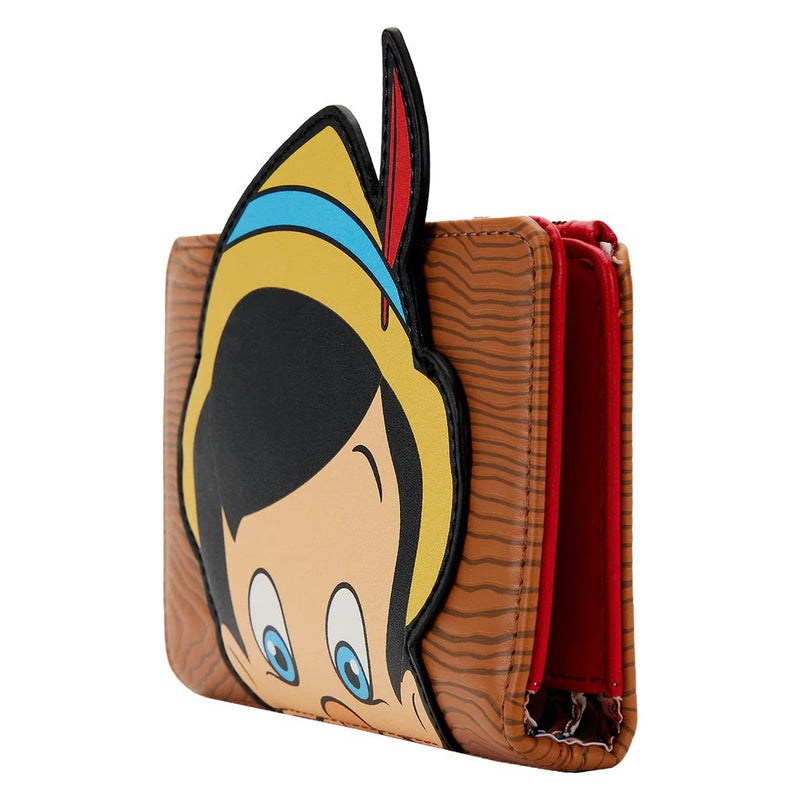 Chargez l&#39;image dans la visionneuse de la galerie, Loungefly Disney Pinocchio - Peeking Flap Wallet
