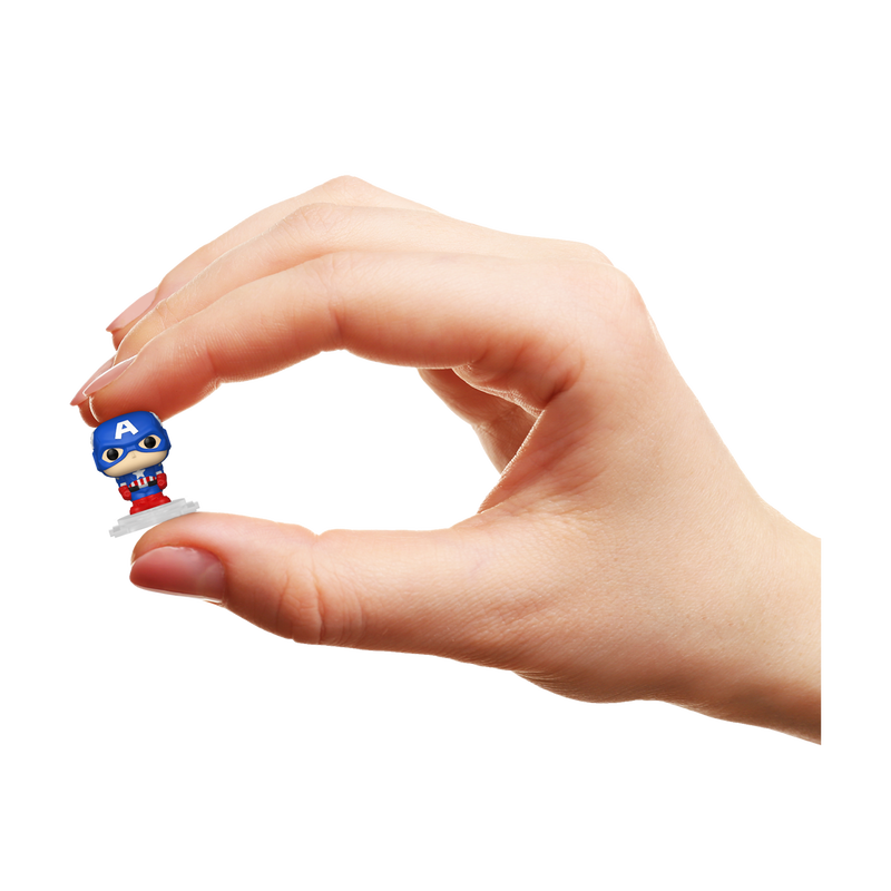 Load image into Gallery viewer, Funko Bitty POP! Bitty Bot: Marvel - Captain America Mech with Captain America Vinyl Figure
