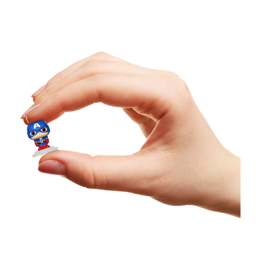 Funko Bitty POP! Bitty Bot: Marvel - Captain America Mech with Captain America Vinyl Figure