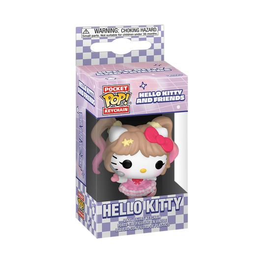 Funko Pop! Keychain: Sanrio - Hello Kitty (K-Pop Outfit) Vinyl Figure