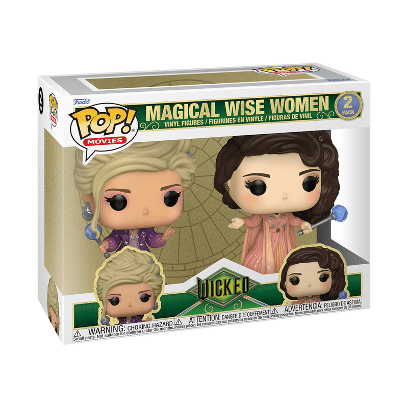 Chargez l&#39;image dans la visionneuse de la galerie, Funko Pop! Movies Wicked - Wicked Magical Wise Women 2-Pack Vinyl Figure

