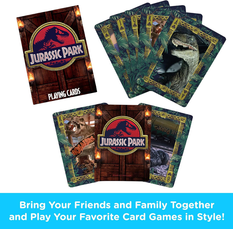 Chargez l&#39;image dans la visionneuse de la galerie, Jurassic Park/World - 1pc Playing Cards
