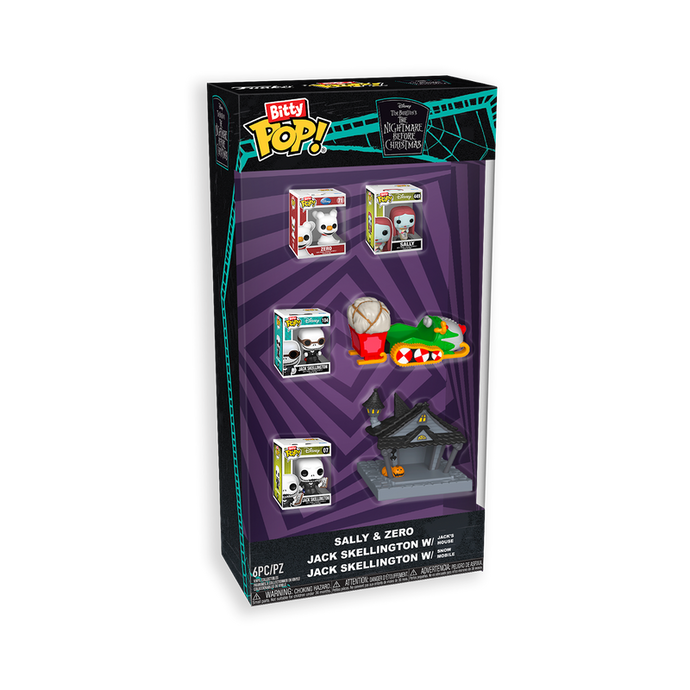 Funko Bitty POP!: Disney The Nightmare Before Christmas - Characters 6-Pack Figure