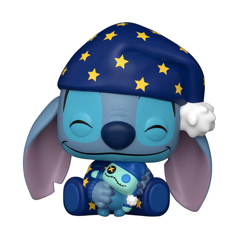 Load image into Gallery viewer, Funko Pop! Disney: Lilo &amp; Stitch - Stitch In PJ's Glow In The Dark Vinyl Figure
