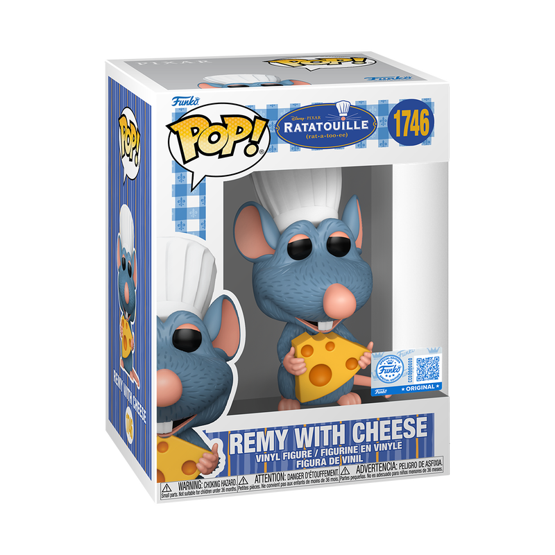 Load image into Gallery viewer, Funko POP! Disney Pixar Ratatouille - Remy with Cheese Vinyl Figure

