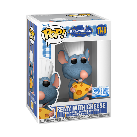 Funko POP! Disney Pixar Ratatouille - Remy with Cheese Vinyl Figure
