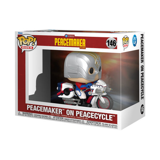 Funko POP Ride! DC Comics - Peacemaker on Peacecycle Vinyl Figure