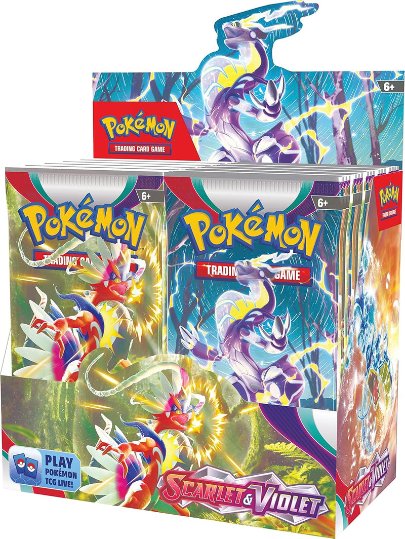 Chargez l&#39;image dans la visionneuse de la galerie, Pokemon - Scarlet &amp; Violet Booster 1pc Trading Card Game
