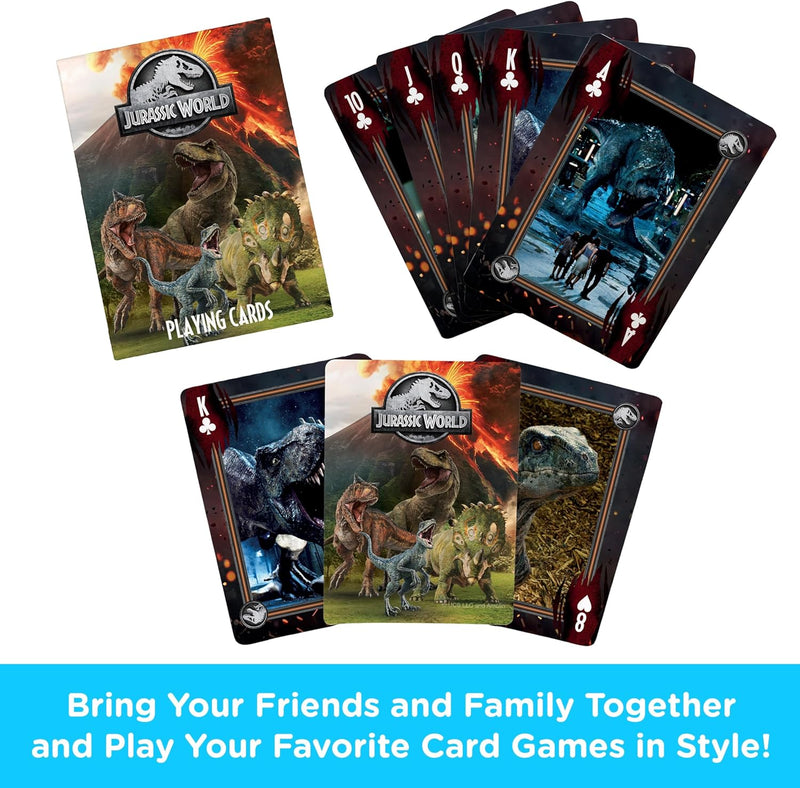 Chargez l&#39;image dans la visionneuse de la galerie, Jurassic Park/World - 1pc Playing Cards

