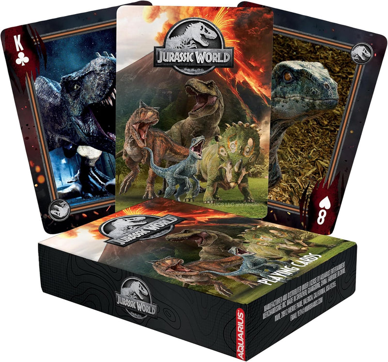 Chargez l&#39;image dans la visionneuse de la galerie, Jurassic Park/World - 1pc Playing Cards
