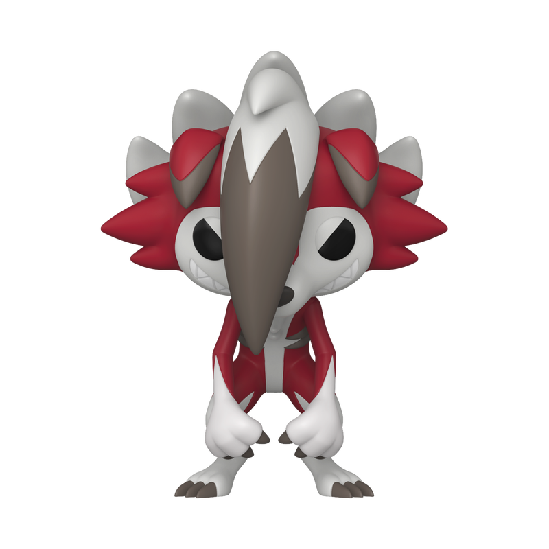 Cargue la imagen en el visor de la galería, Funko POP! Games: Pokemon - Lycanroc (Midnight Form) Vinyl Figure
