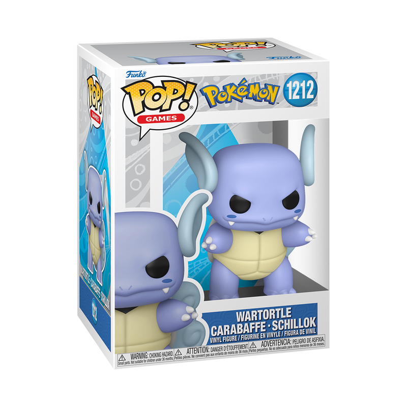 Cargue la imagen en el visor de la galería, Funko POP! Games: Pokemon - Wartortle Vinyl Figure
