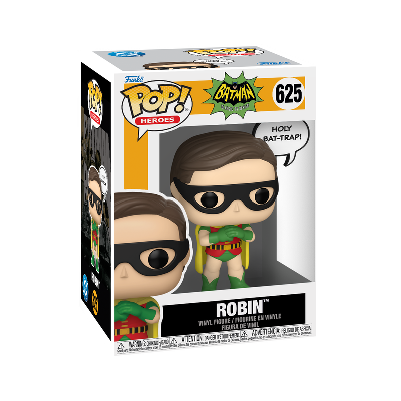 Load image into Gallery viewer, Funko POP! Heroes DC Comics: Batman - Robin (Holy Bat-Trap!) Vinyl Figure

