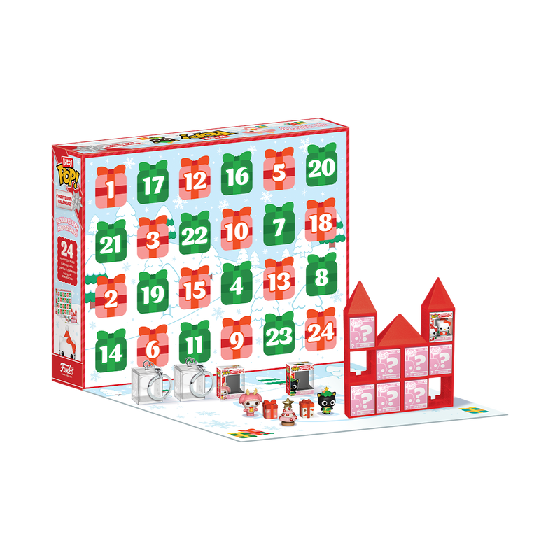 Load image into Gallery viewer, Funko: Advent Calendar Sanrio - Hello Kitty Pocket POP! Vinyl Countdown Calendar Figures
