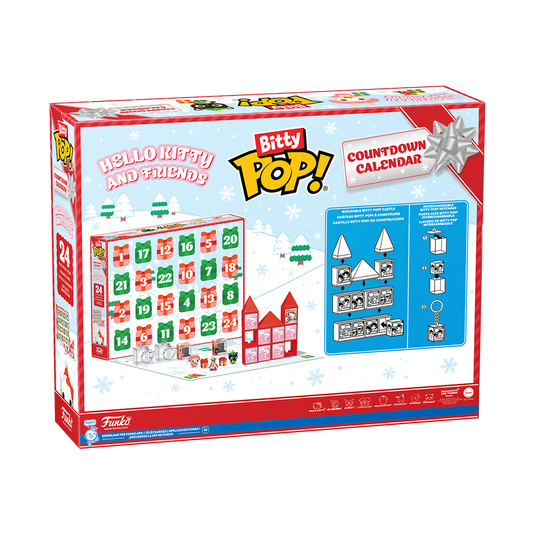 Funko: Advent Calendar Sanrio - Hello Kitty Pocket POP! Vinyl Countdown Calendar Figures