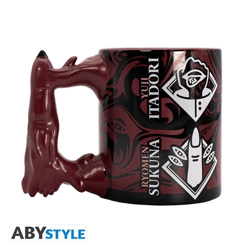 Load image into Gallery viewer, Abysse America Jujutsu Kaisen Sukuna's Finger 3D Handle Mug 3D Handle
