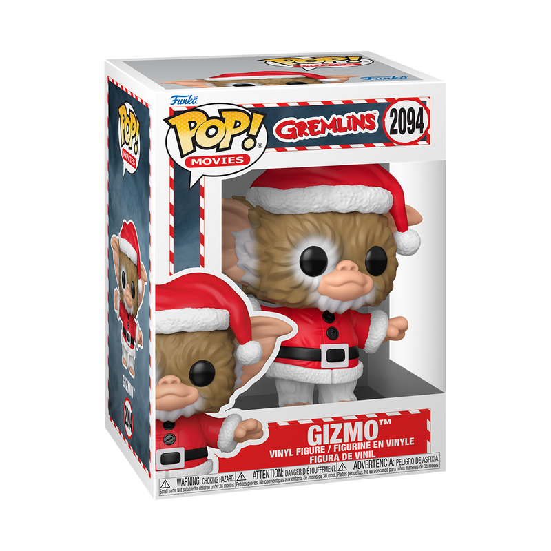 Load image into Gallery viewer, Funko POP! Movies: Gremlins - Gizmo (Santa Coat) Vinyl Figure
