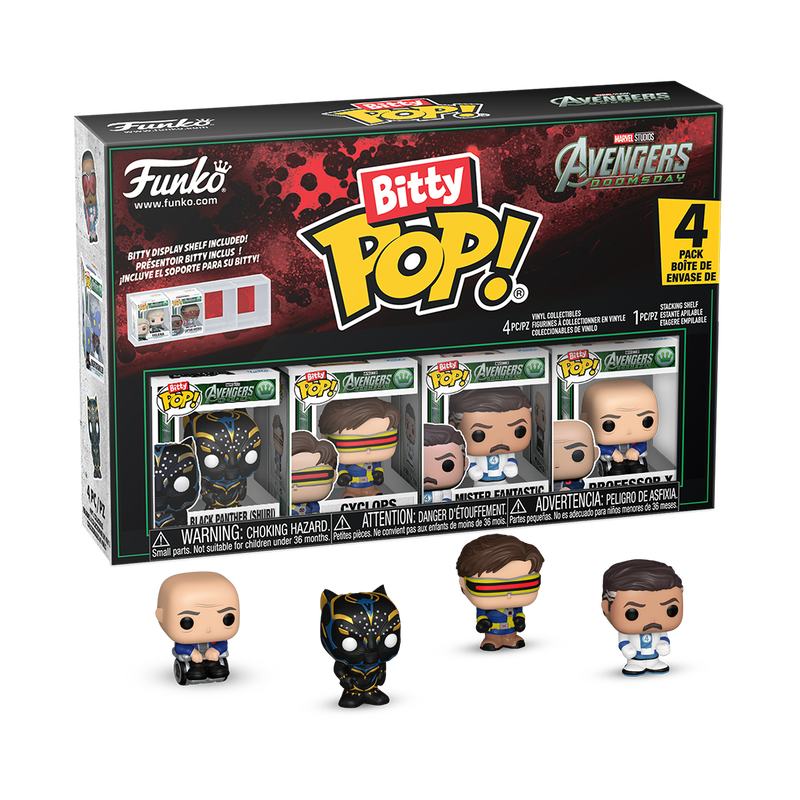 Cargue la imagen en el visor de la galería, Marvel Bitty Pop! Avengers: Doomsday 4-Pack Series 2-3
