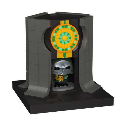 Bitty Pop! Towns Lord Doom and Doomstadt Tower