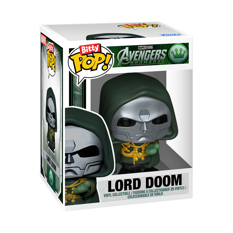 Load image into Gallery viewer, Bitty Pop! Towns Lord Doom and Doomstadt Tower
