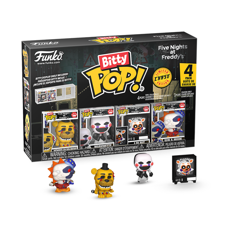 Cargue la imagen en el visor de la galería, Funko Bitty POP!: Five Nights At Freddy's -4 Pack Vinyl Figure
