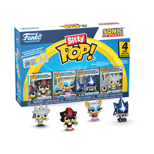 Funko Bitty POP!: Sonic the Hedgehog 4 Pack Vinyl Figure