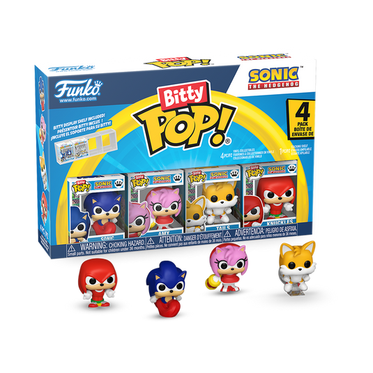 Funko Bitty POP!: Sonic the Hedgehog 4 Pack Vinyl Figure
