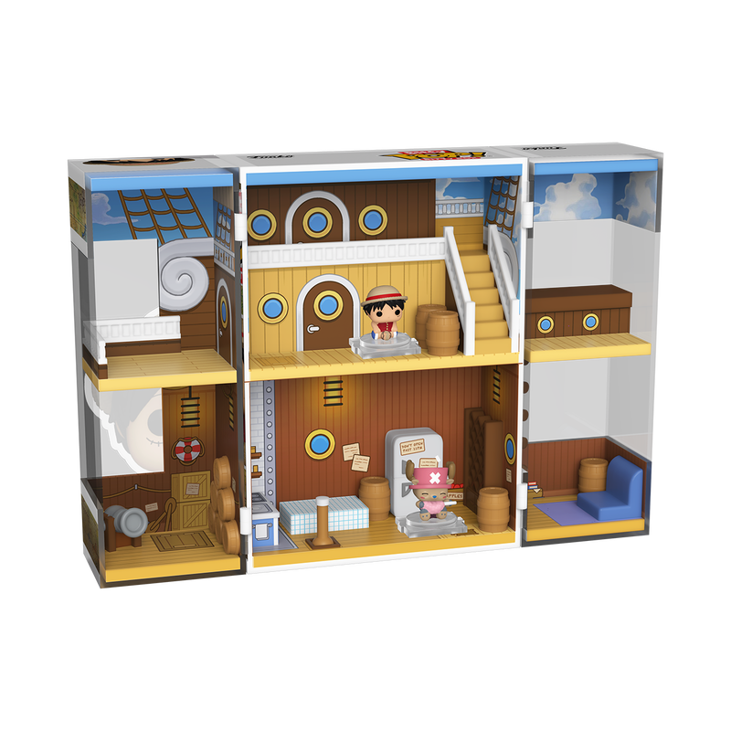 Cargue la imagen en el visor de la galería, Funko Bitty POP!: Bitty Box - One Piece Display Going Merry Vinyl Figure
