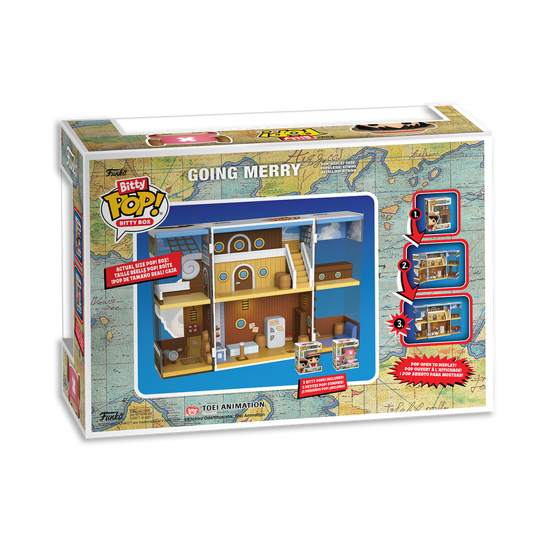 Cargue la imagen en el visor de la galería, Funko Bitty POP!: Bitty Box - One Piece Display Going Merry Vinyl Figure

