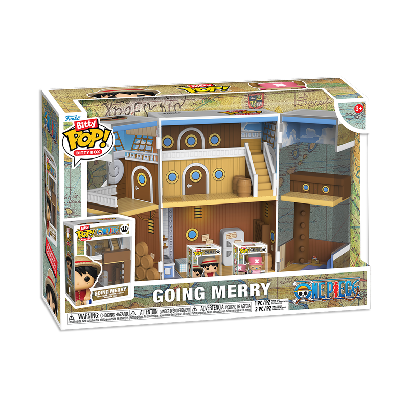 Cargue la imagen en el visor de la galería, Funko Bitty POP!: Bitty Box - One Piece Display Going Merry Vinyl Figure
