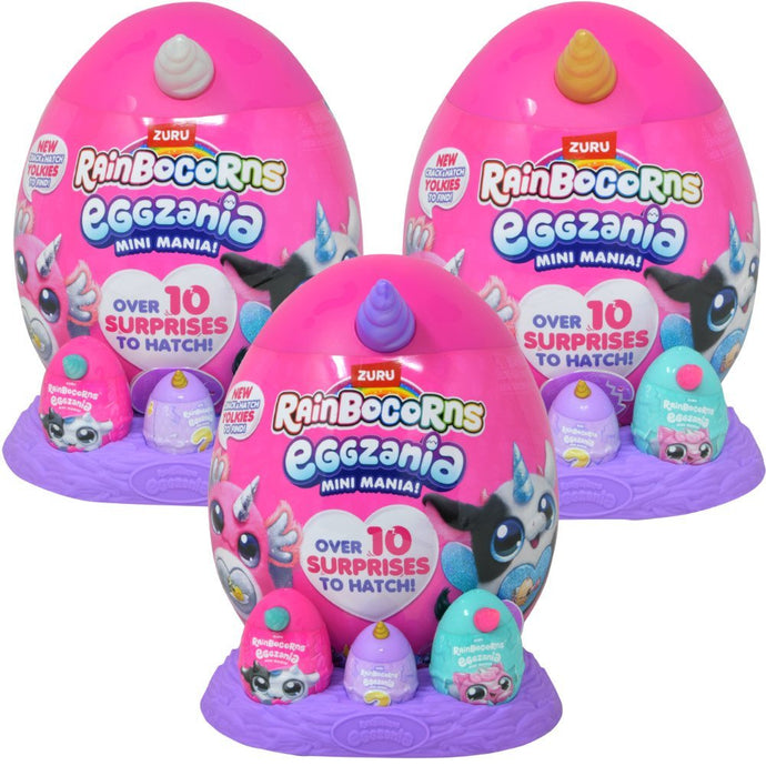 Zuru Rainbocorns - Eggzania Mini Soft Small Plush Series 1 Blind Capsule