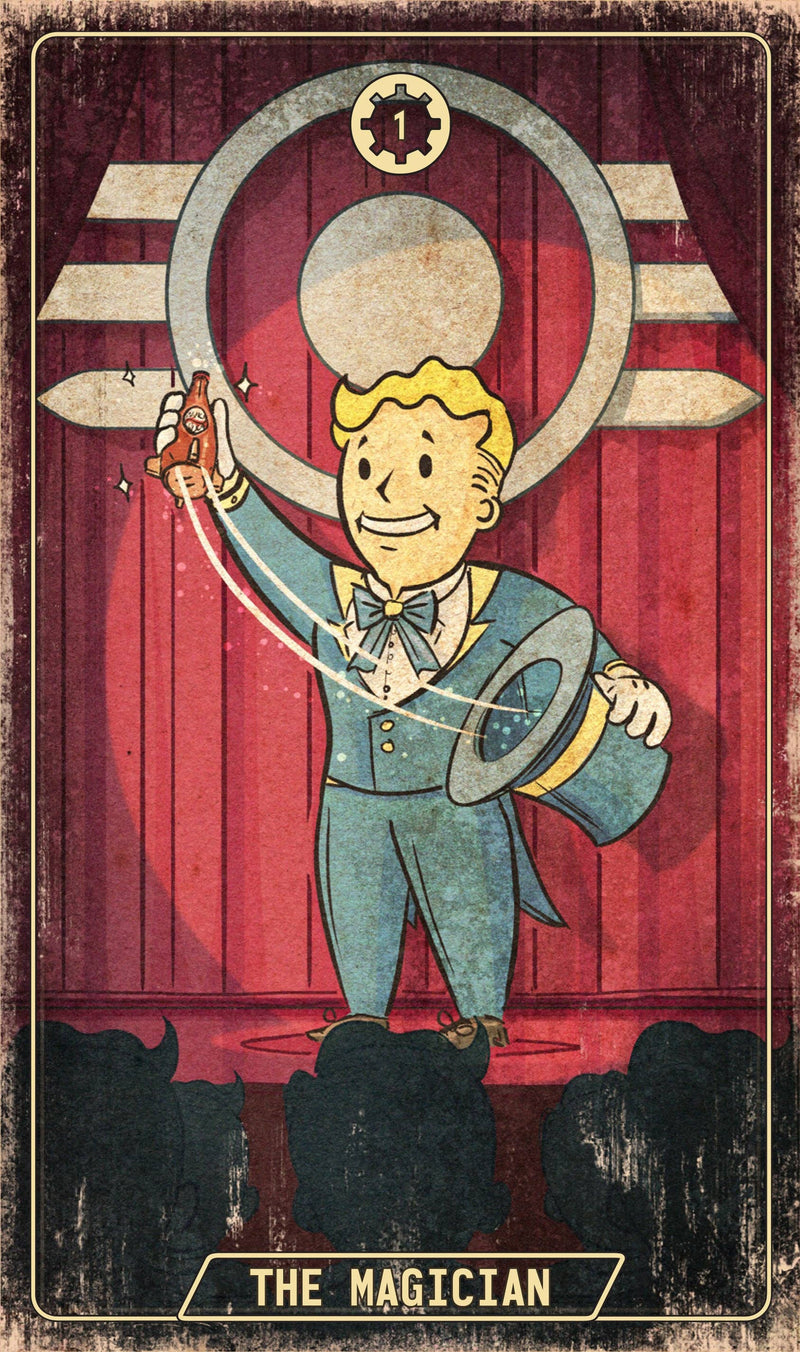 Cargue la imagen en el visor de la galería, Fallout - The Official Tarot Deck and Guidebook
