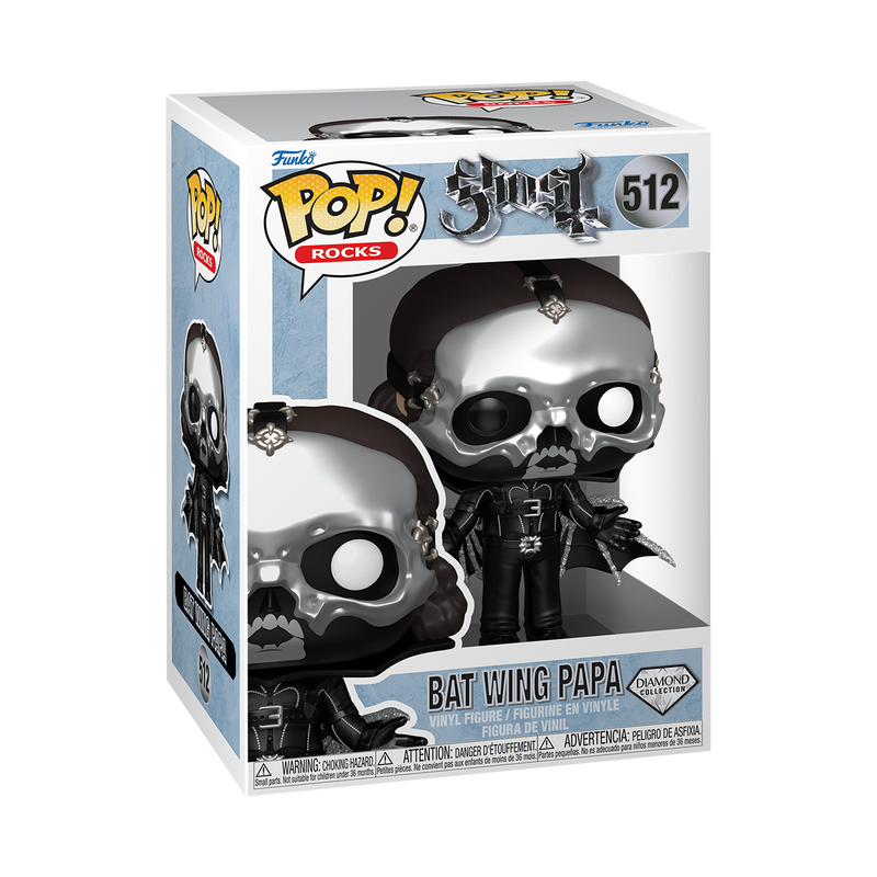 Load image into Gallery viewer, Funko POP! Rocks: Ghost - Bat Wing Papa Diamond Vinyl Figure
