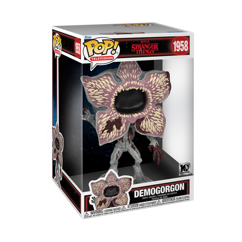 Load image into Gallery viewer, Funko POP! Jumbo Television  - Stranger Things Demogorgon Vinyl Figure
