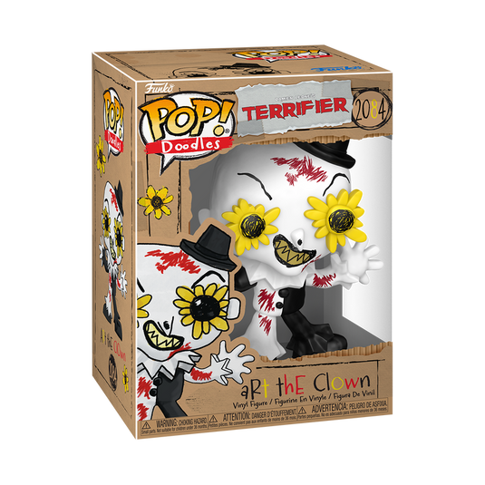 Funko POP! Movies: Terrifier - Art The Clown Doodles Vinyl Figure