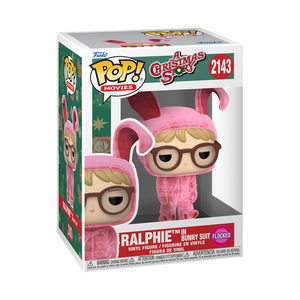 Funko POP! Movies A Christmas Story - Ralphie in Bunny Suit (Flocked) Vinyl Figure