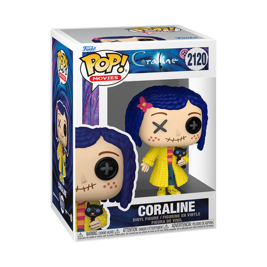 Funko POP! Movie Coraline - Coraline Patchwork Vinyl Figure