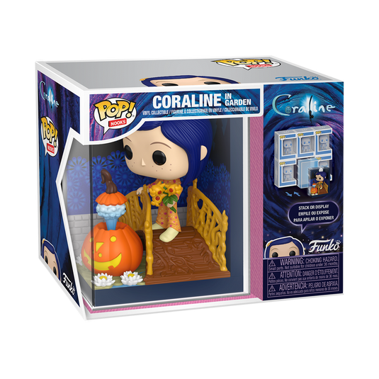 Funko POP! Nooks: Coraline - Coraline in Garden Vinyl Figures
