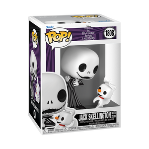 Funko POP! & Buddy Disney: The Nightmare Before Christmas - Jack Skellington With Zero Vinyl Figure