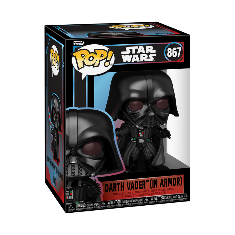 Cargue la imagen en el visor de la galería, Funko POP! Star Wars - Darth Vader In Armor Vinyl Figure
