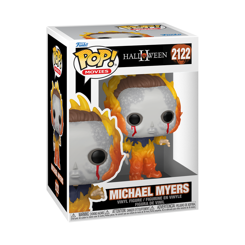 Chargez l'image dans la visionneuse de la galerie, Funko POP! Movies: Halloween 2 - Michael Myers on Fire Vinyl Figure
