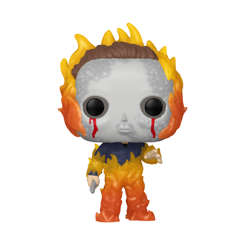 Chargez l'image dans la visionneuse de la galerie, Funko POP! Movies: Halloween 2 - Michael Myers on Fire Vinyl Figure
