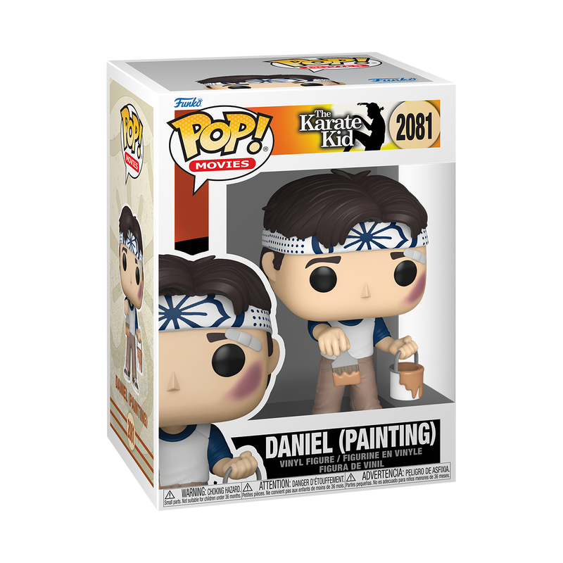 Chargez l'image dans la visionneuse de la galerie, Funko POP! Movies: The Karate Kid - Daniel (Painting) Vinyl Figure

