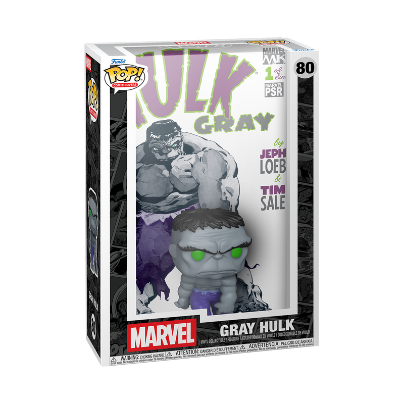 Load image into Gallery viewer, Funko POP! Comic Covers: Marvel - Gray Hulk Vinyl Figure
