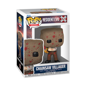 Funko POP! Games: Resident Evil - Chainsaw Villager Vinyl Bloody Figure